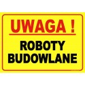 UWAGA!  ROBOTY BUDOWLANE