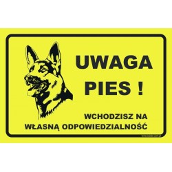 UWAGA PIES!